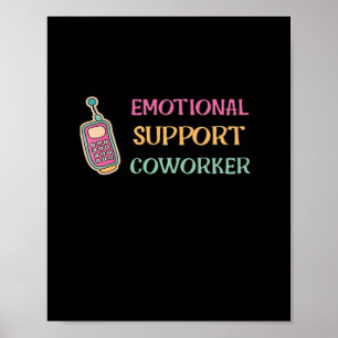 Poster Ajuda Emocional Coworker Basic