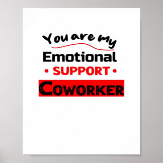 Poster Ajuda Emocional Coworker Sloth Vibes