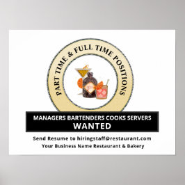 Poster Ajudar Trabalhos Desejados Adjudicando Personaliza