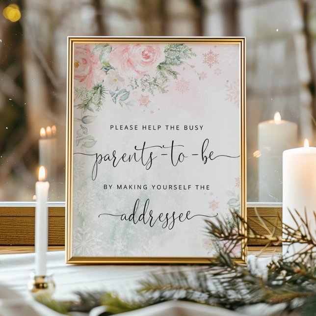 Poster Ajude os Pais Ocupados a Endereçar um Envelope (Criador carregado)