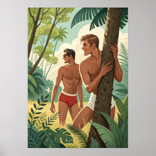 Poster Ajustados na floresta