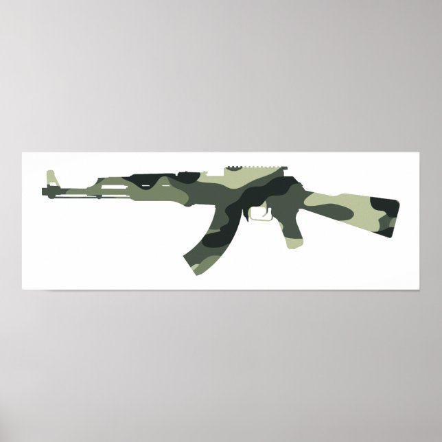 Pôster ak47 (Frente)
