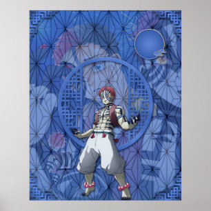 Poster Akaza Upper Moon 3