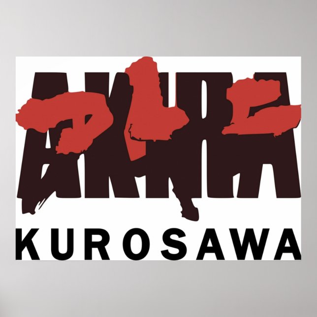 Poster Akira Kurosawa (Frente)