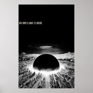 Poster Akira Neotokyo is about to explode