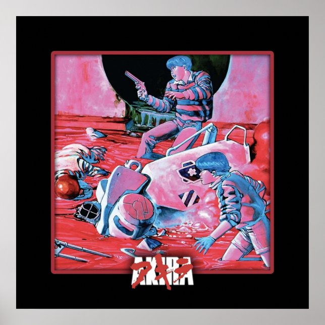 Poster Akira Volume 1 Design (Frente)