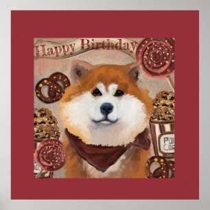 POSTER AKITA