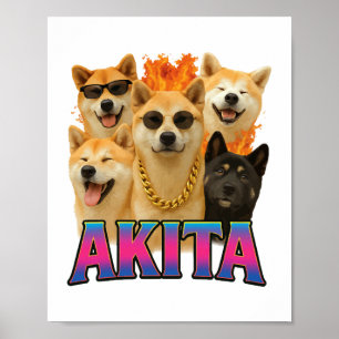 Poster Akita