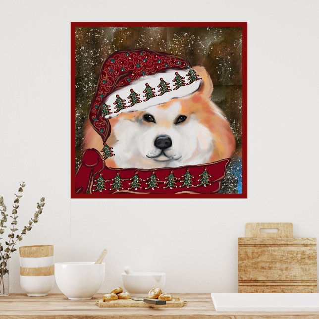 Poster Akita (Cozinha)