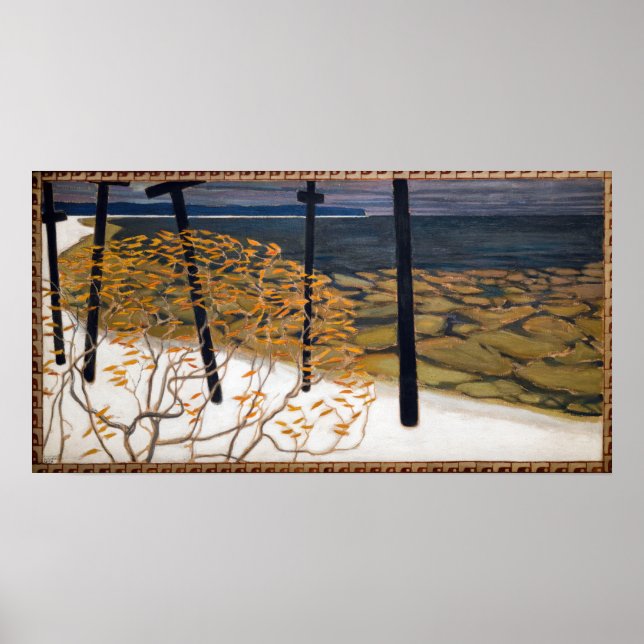 Poster Akseli Gallen-Kallela - outono (Frente)