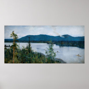 Poster Akseli Gallen-Kallela - Vuokatti