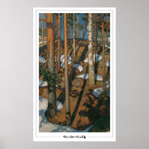 Poster Akseli Gallen-Kallela Zedign Cartaz de Arte #18