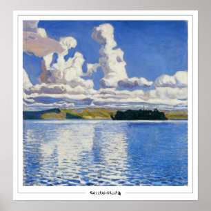 Poster Akseli Gallen-Kallela Zedign Cartaz de Arte #31