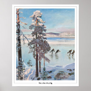 Poster Akseli Gallen-Kallela Zedign Cartaz de Arte #34