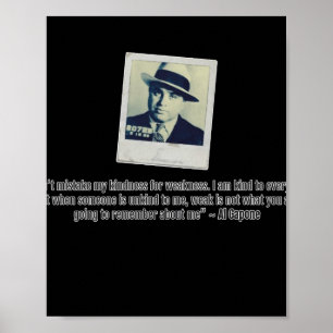 Poster Al Capone Cote
