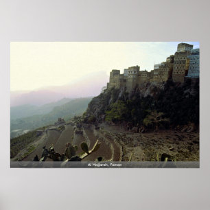 Poster Al Hajjarah, Yemen