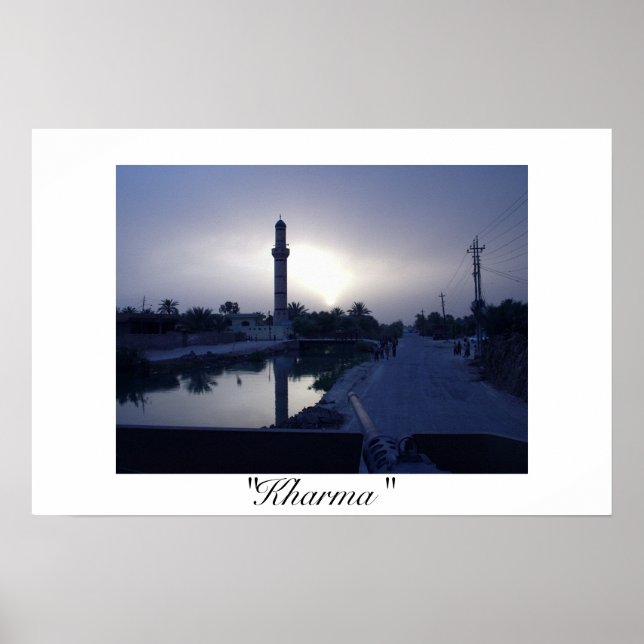 Poster Al Kharma (Frente)