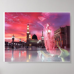 Pôster Al-Nabawi do al-Masjid