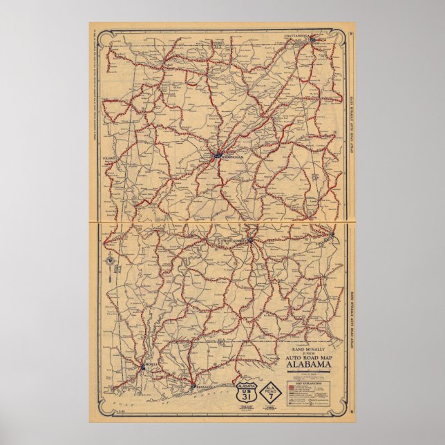 Pôster Alabama 4 (Frente)