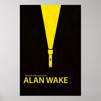 Poster Alan Acordar Minimal