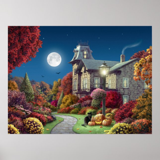 Pôster Alan Giana "Moonlight" Canvas (Frente)