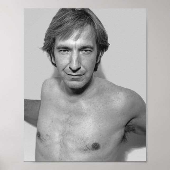 Poster Alan Rickman (Frente)