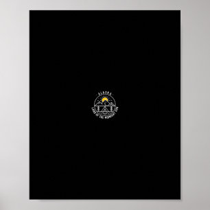Poster Alasca Terra Do Cruzeiro Do Sol Da Meia-Noite