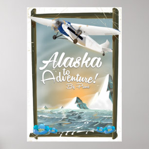 Pôster Alaska a aventurar-se!