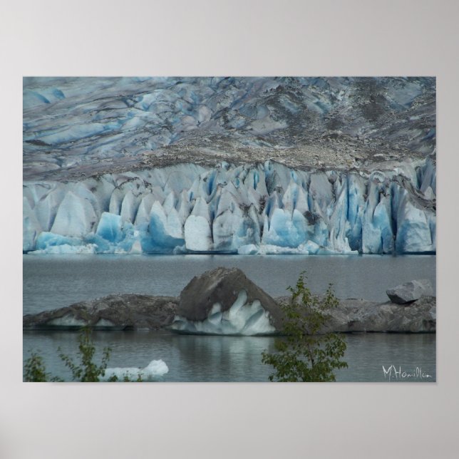 Poster Alaska Glacier (Frente)