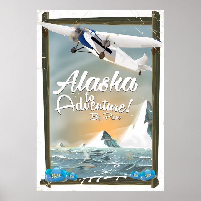 Pôster Alaska Para Aventura! (Frente)