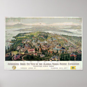 Poster Alaska-Yukon-Pacific Exposition 1909