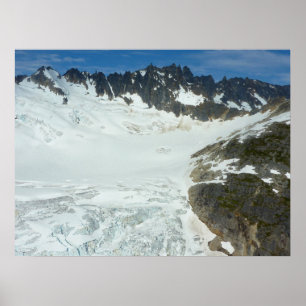 Poster Alaskan Glacier