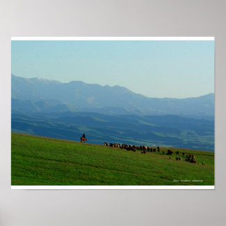 Pôster Alatau, Cazaquistão