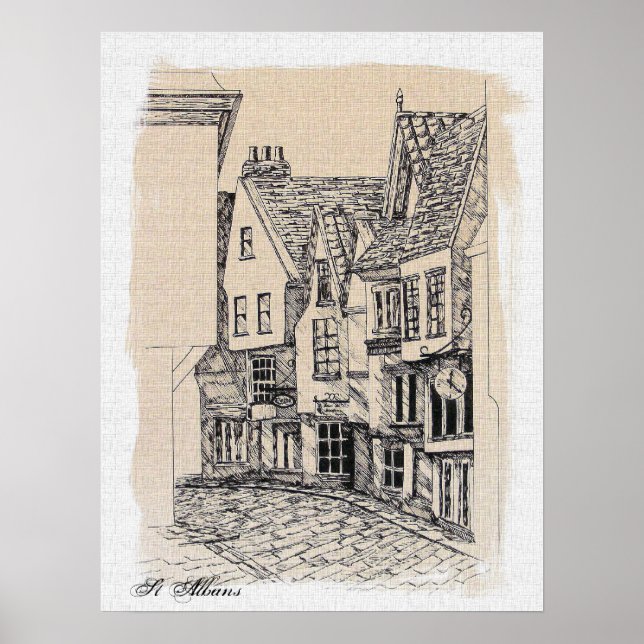 Pôster Albans da rua (Frente)