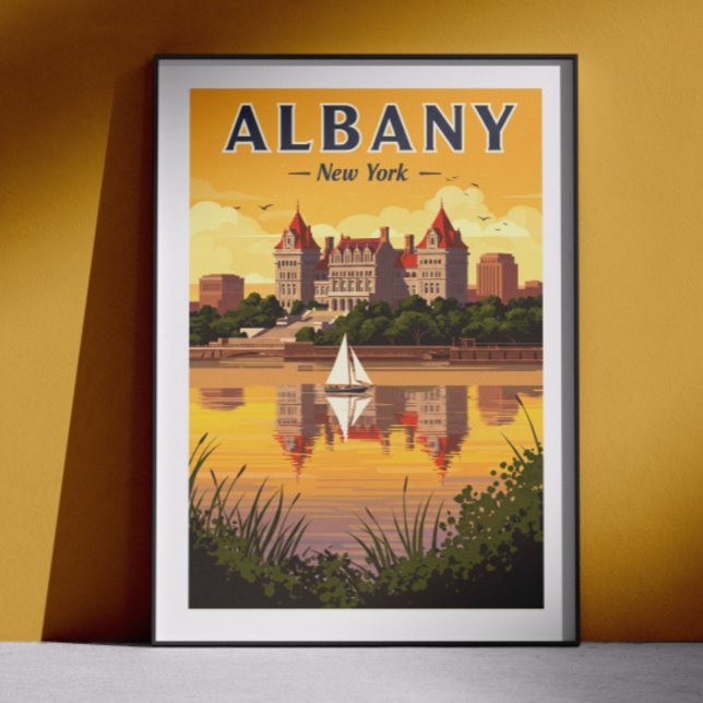 Poster Albany Antigo Nova York (Criador carregado)