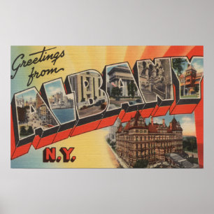 Poster Albany, New York - grandes cenas 2 da letra