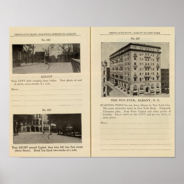 Pôster Albany, Nova Iorque (Frente)