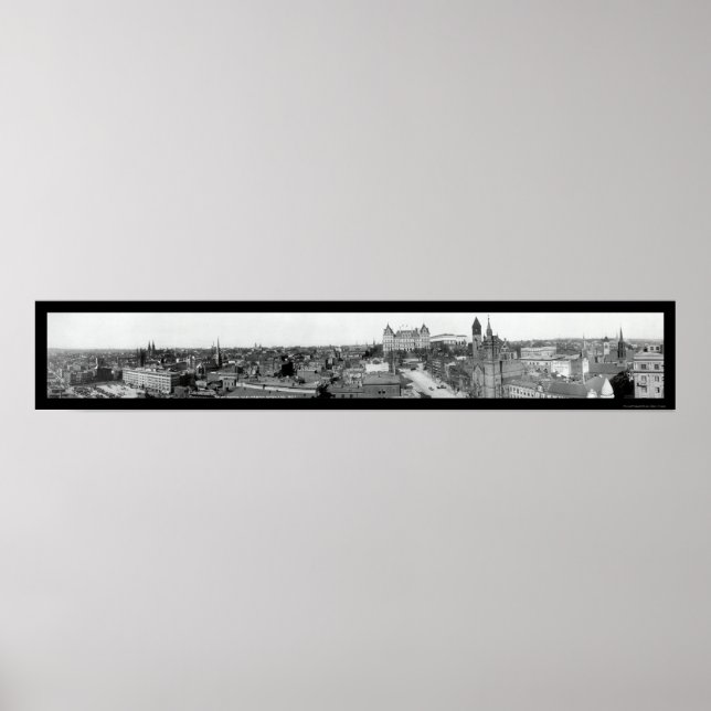 Pôster Albany, Nova Iorque Foto 1911 (Frente)