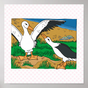 Poster Albatroz do Al & do aliado