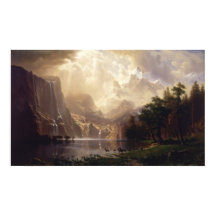 Albert Bierstadt - Entre Sierra Nevada