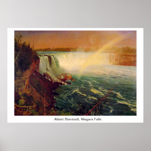Pôster Albert Bierstadt, Niagara Falls.