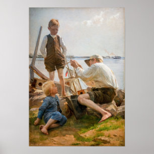 Poster Albert Edelsense - Construtores de navios