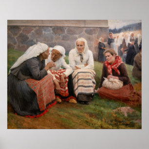Poster Albert Edelsense - Mulheres Fora da Igreja