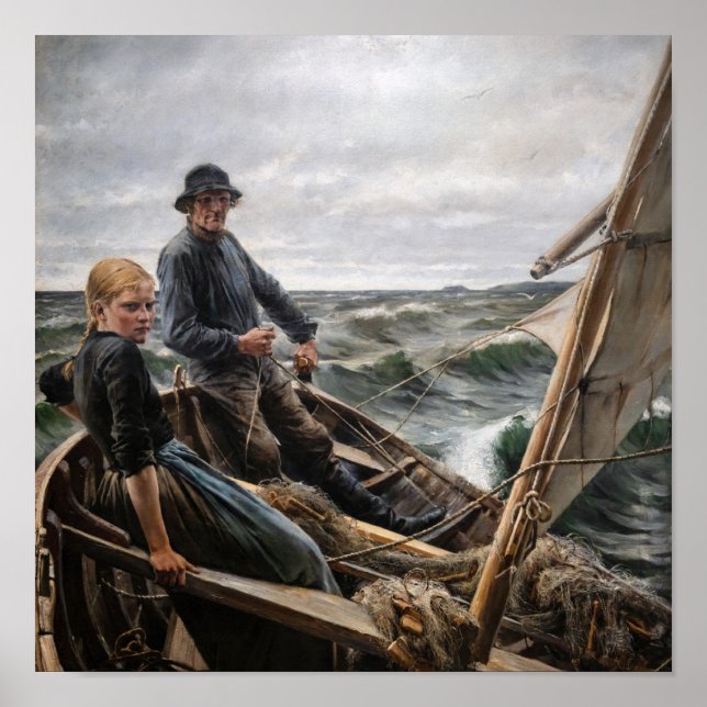 Poster Albert Edelsense - No Mar (Frente)
