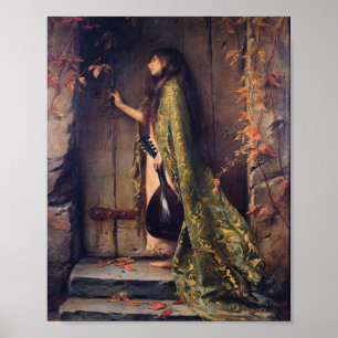 Poster Albert Joseph Penot : La Petite Cigale - Retrato