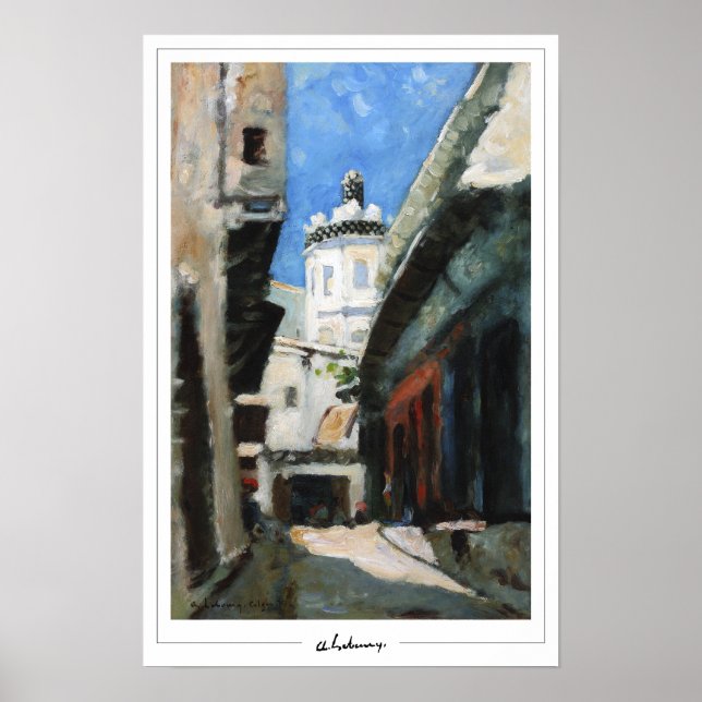 Poster Albert Lebourg Cartaz Zedign Arte #7 (Frente)