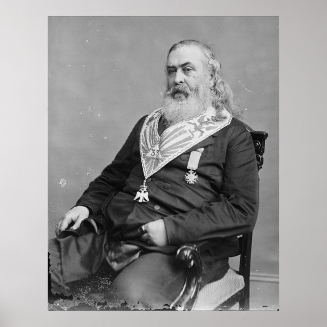 Pôster Albert Pike (Frente)