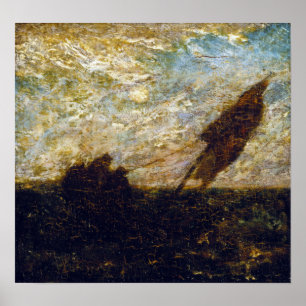 Poster Albert Pinkham Ryder O Desperdício Das Águas