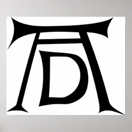 Poster Albrecht Durer Signature Monogram