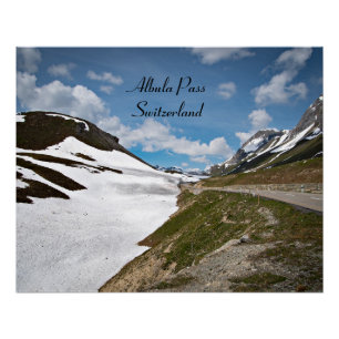 Pôster Albula Pass, Suiça